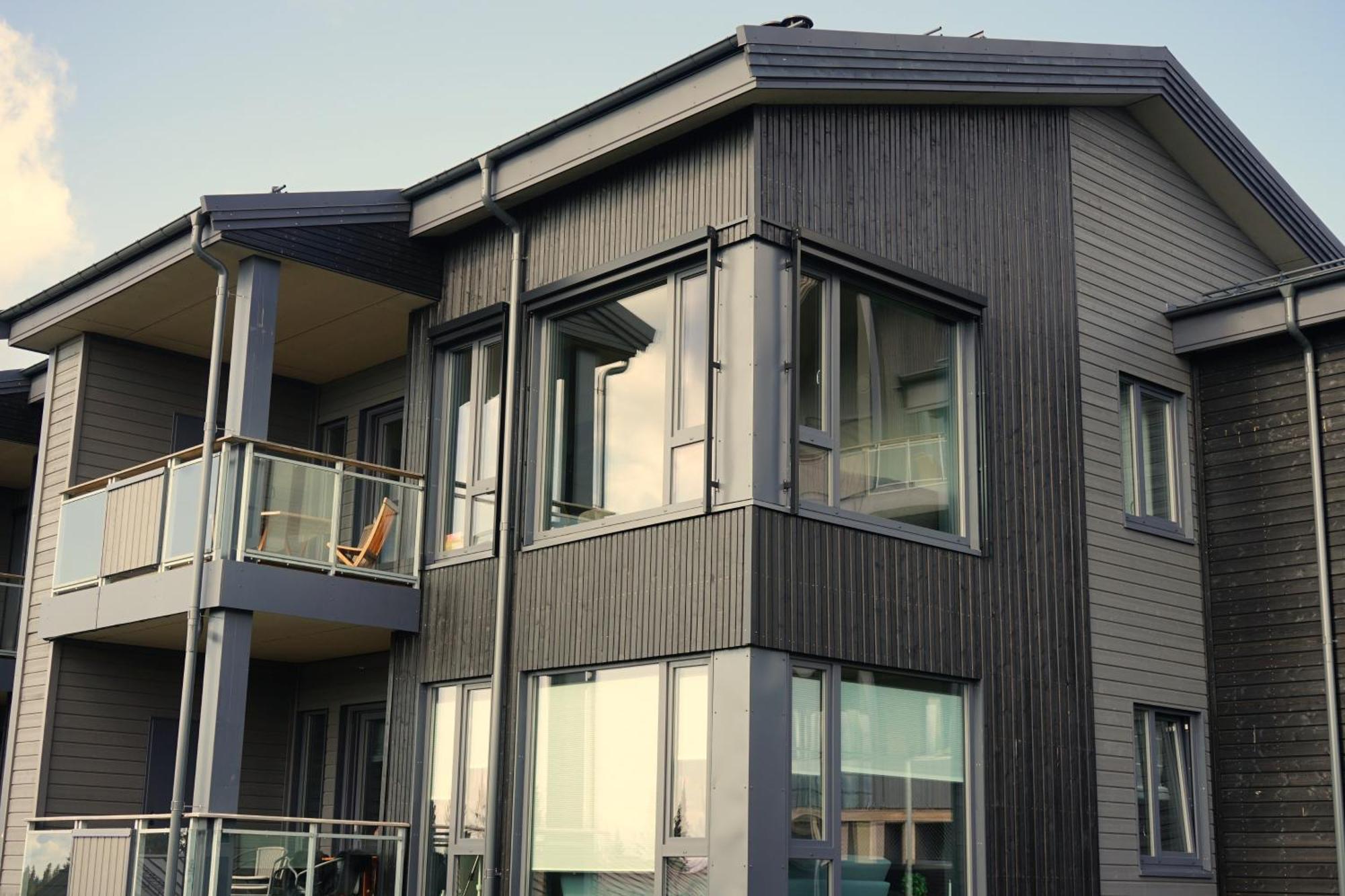 Beautiful Penthouse With Panoramic View At Sjusjoen Apartman Kültér fotó