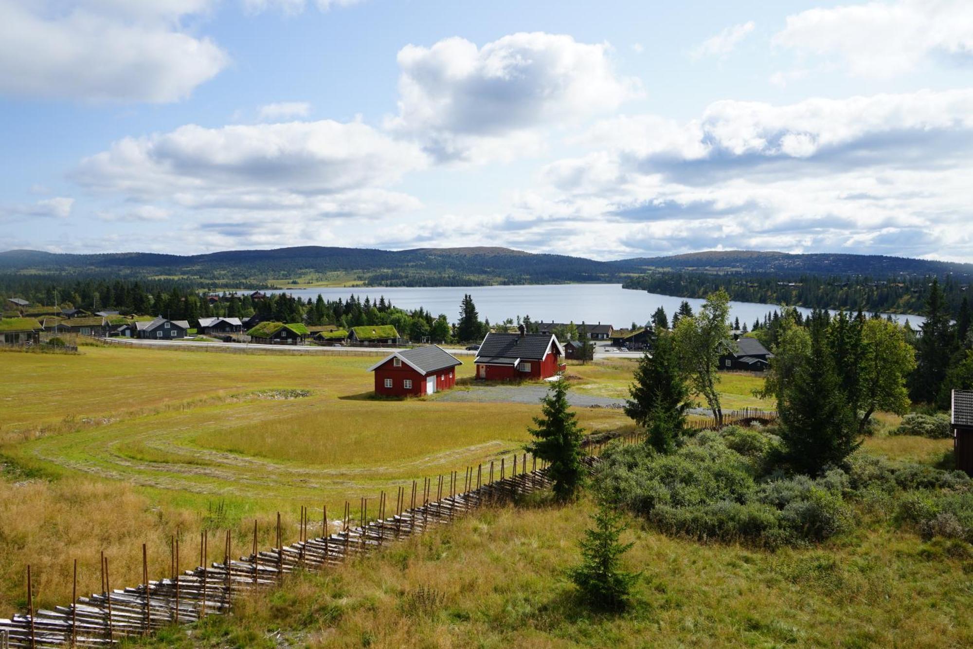 Beautiful Penthouse With Panoramic View At Sjusjoen Apartman Kültér fotó